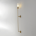Бра Crystal Lux SIMPLY AP1.2 BRASS