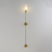 Бра Crystal Lux SIMPLY AP1.2 BRASS