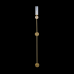 Бра Crystal Lux SIMPLY AP1.2 BRASS