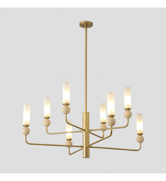 Люстра Crystal Lux SIMPLY SP8 BRASS