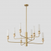 Люстра Crystal Lux SIMPLY SP8 BRASS
