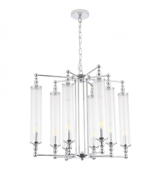 Люстра Crystal Lux TOMAS SP8 D650 CHROME Люстра Crystal Lux TOMAS SP8 D650 CHROME