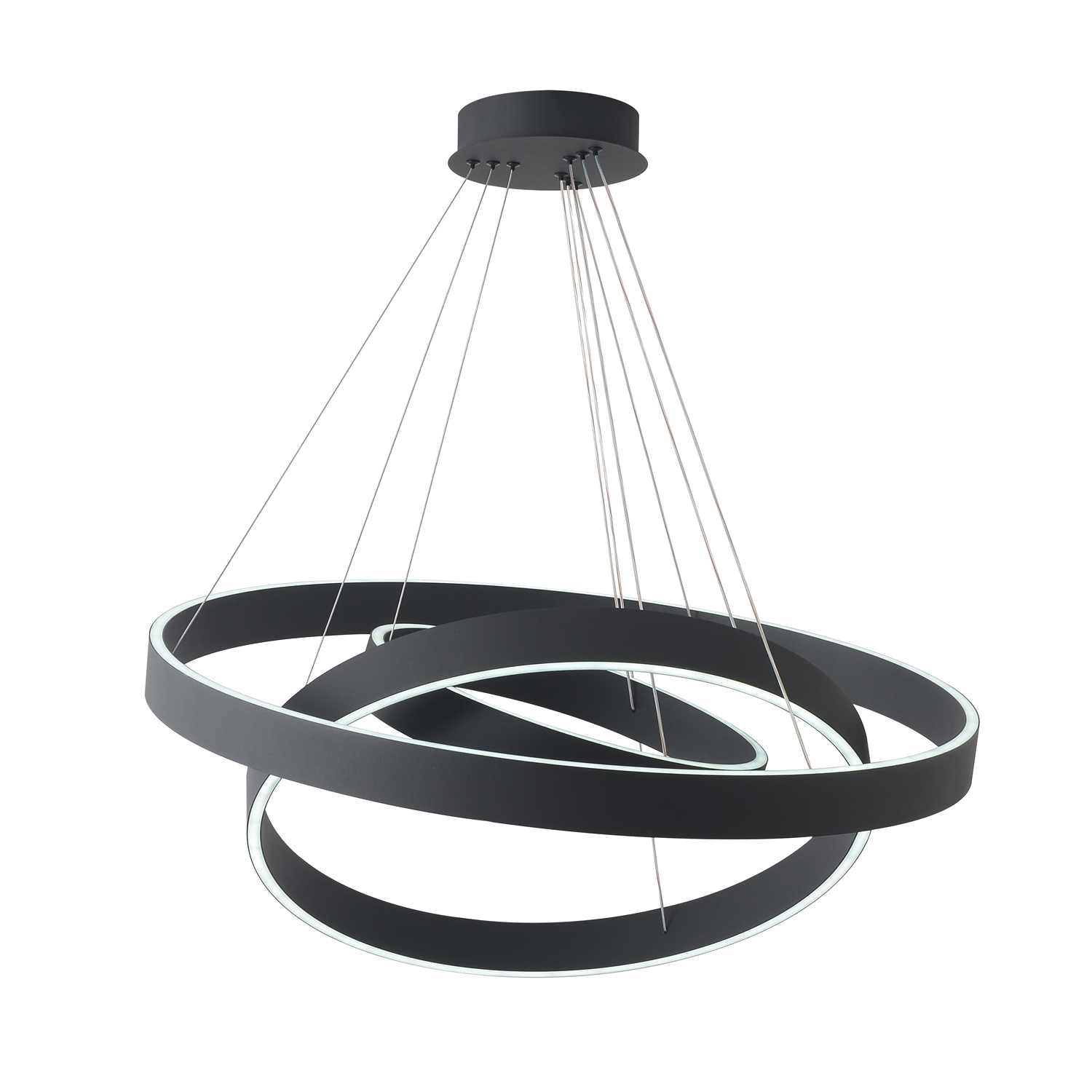 Люстра Crystal Lux TRON SP158W LED BLACK