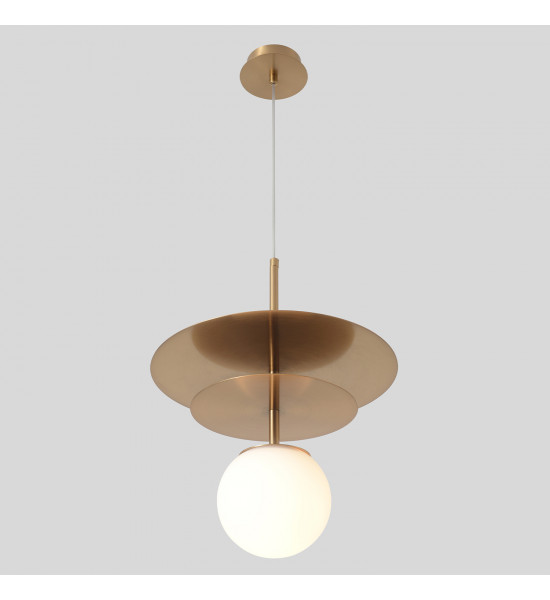 Светильник подвесной Crystal Lux UVA SP1.2 BRASS Светильник подвесной Crystal Lux UVA SP1.2 BRASS