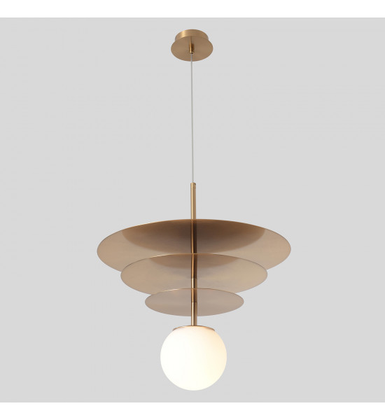 Светильник подвесной Crystal Lux UVA SP1.3 BRASS Светильник подвесной Crystal Lux UVA SP1.3 BRASS