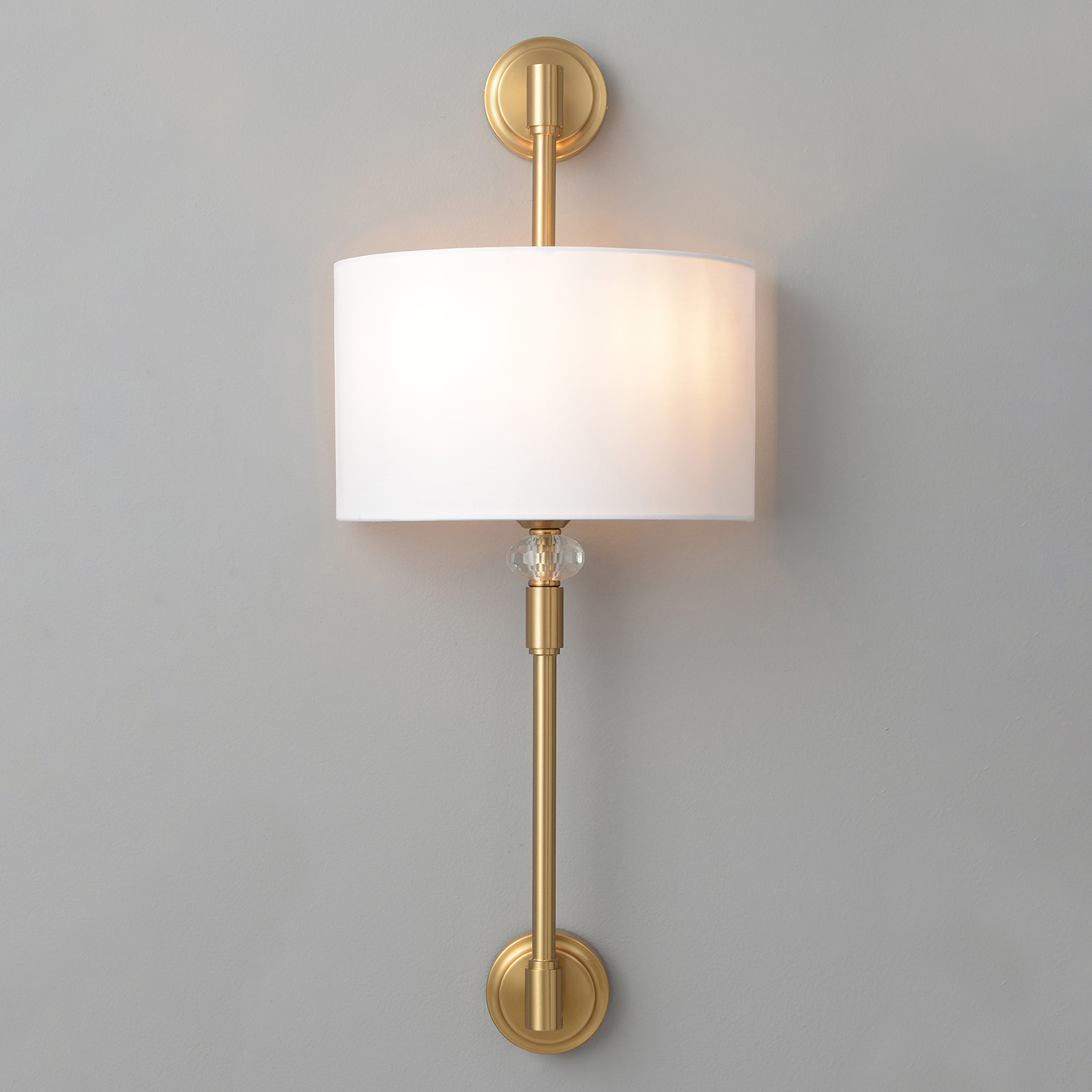 Бра Crystal Lux VINTAGE AP2 BRASS