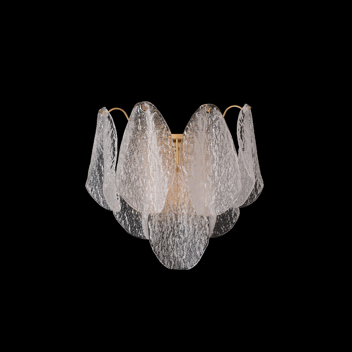 Бра Crystal Lux EMILIA AP2 BRASS