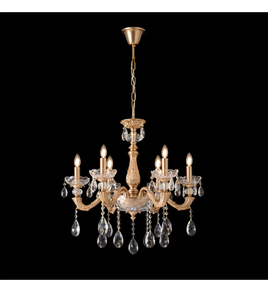 Люстра Crystal Lux ELIZABETH SP6 BRASS Люстра Crystal Lux ELIZABETH SP6 BRASS