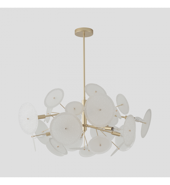 Люстра Crystal Lux DANDELION SP10 GOLD Люстра Crystal Lux DANDELION SP10 GOLD