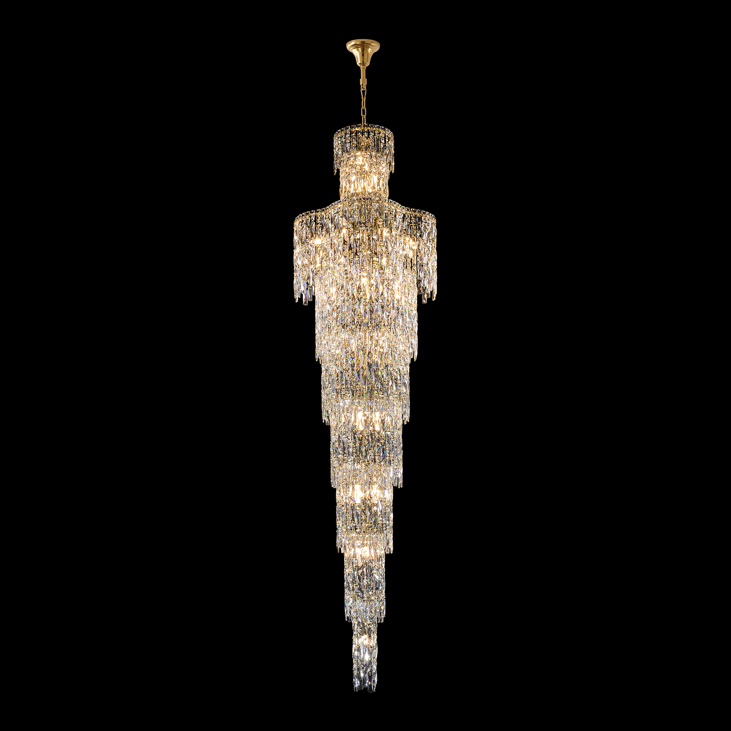 Люстра Crystal Lux ABRIL SP28 GOLD