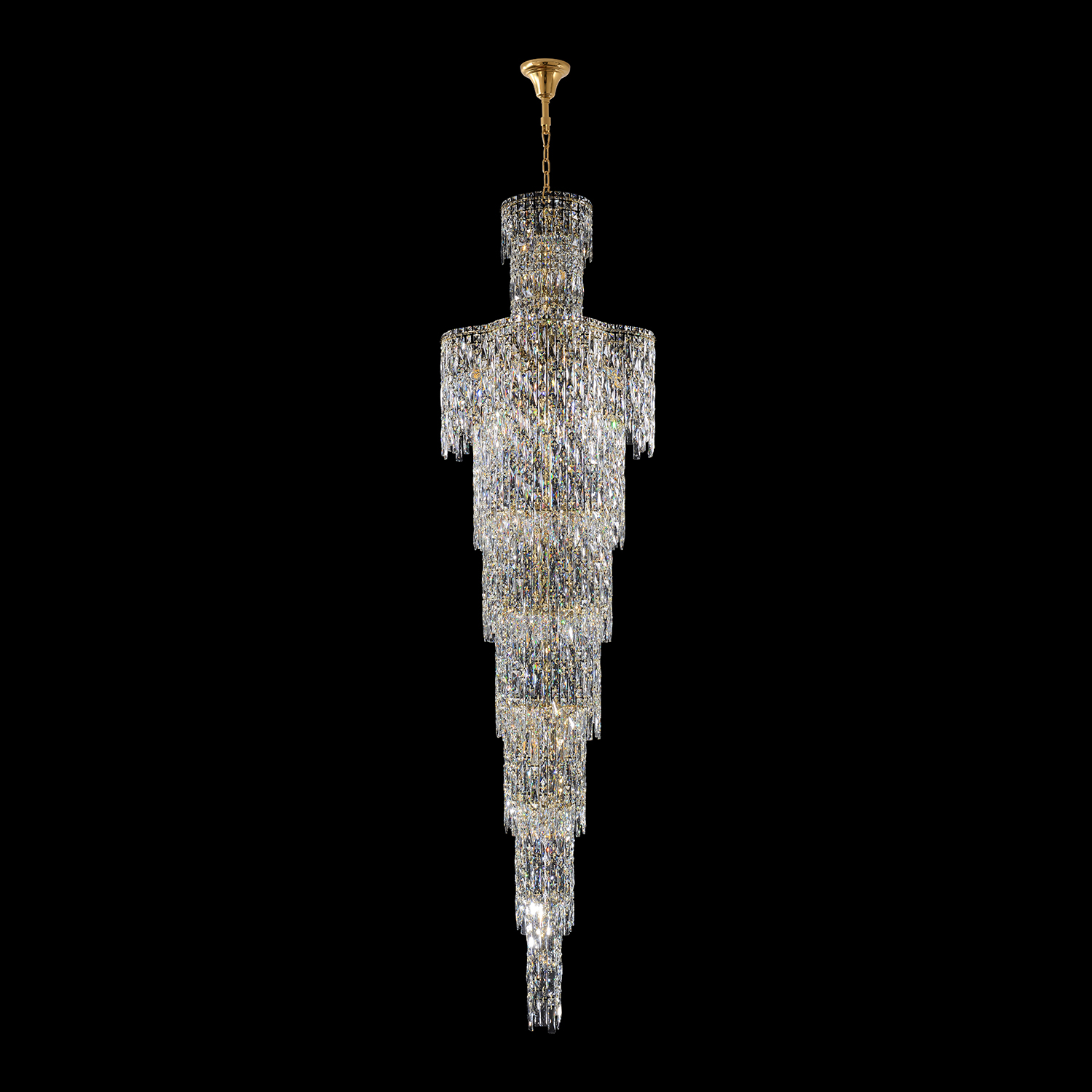 Люстра Crystal Lux ABRIL SP28 GOLD