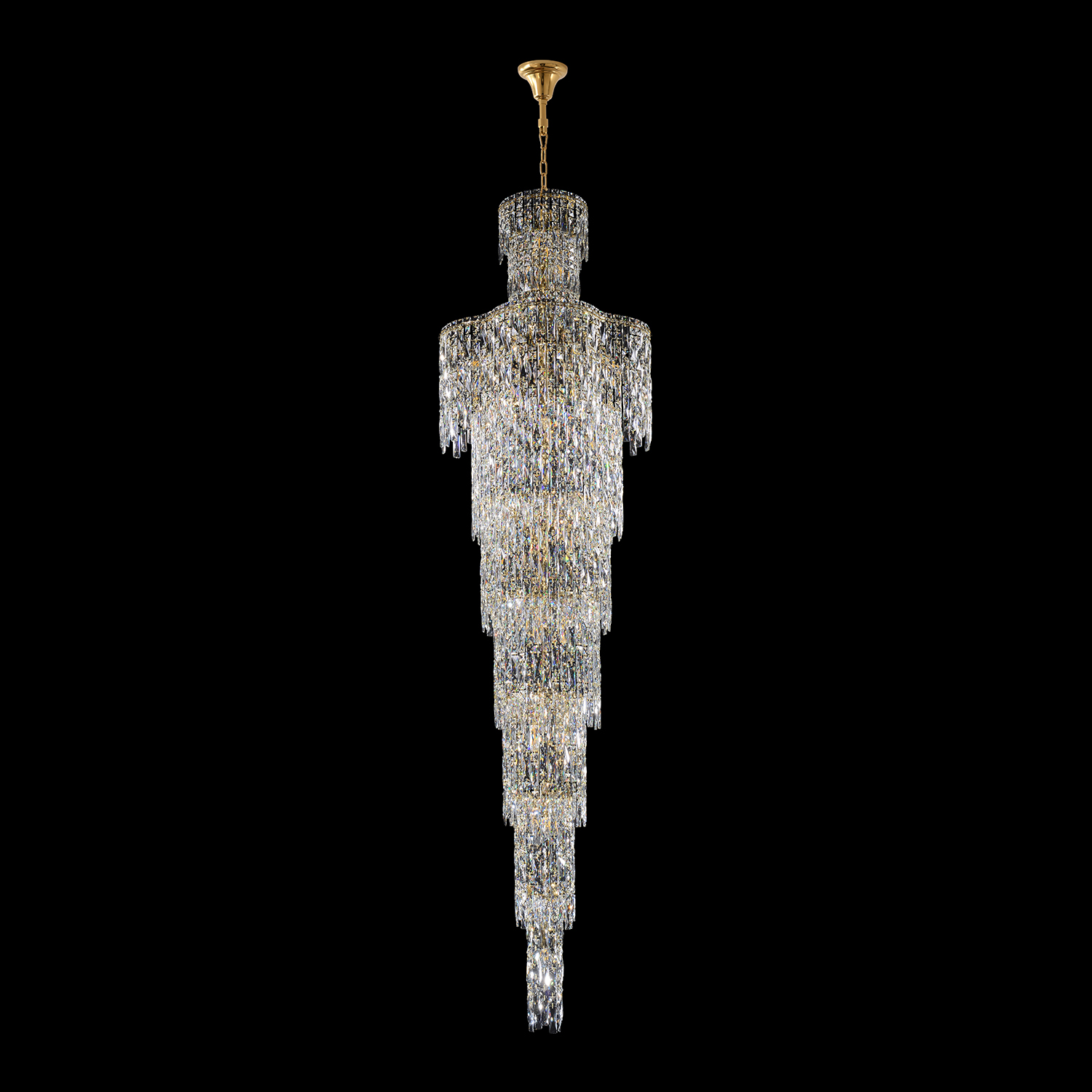 Люстра Crystal Lux ABRIL SP28 GOLD
