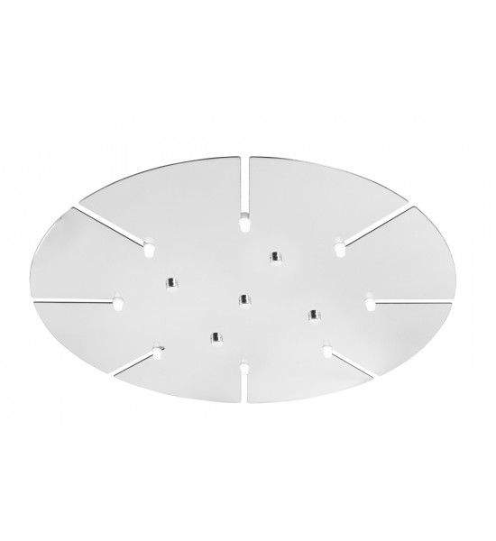 Потолочная база D600-8 CHROME Crystal Lux