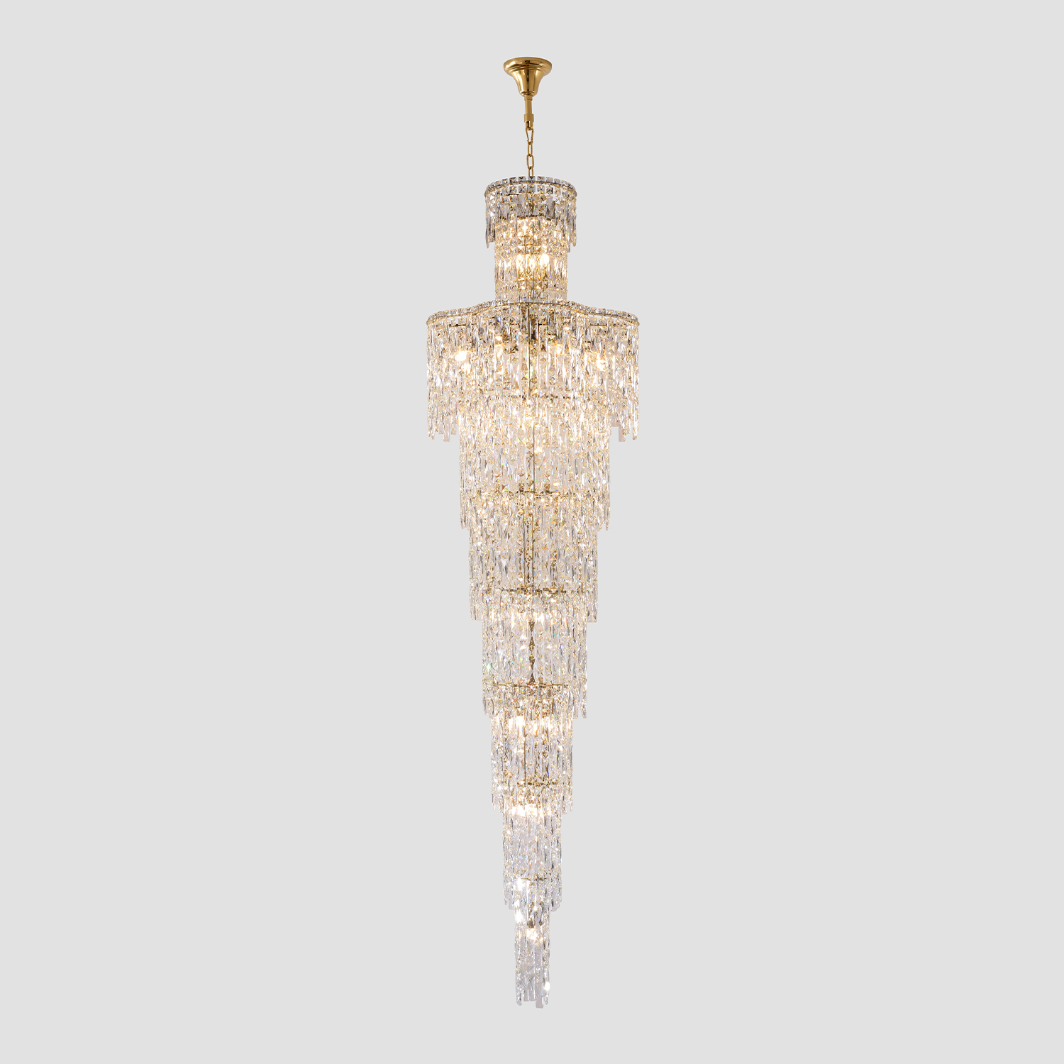 Люстра Crystal Lux ABRIL SP28 GOLD