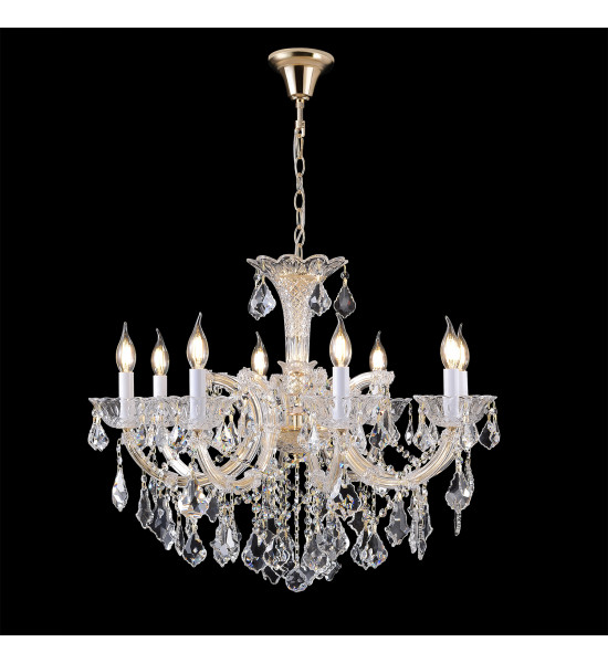 Люстра Crystal Lux CRISTELLE SP8 GOLD Люстра Crystal Lux CRISTELLE SP8 GOLD