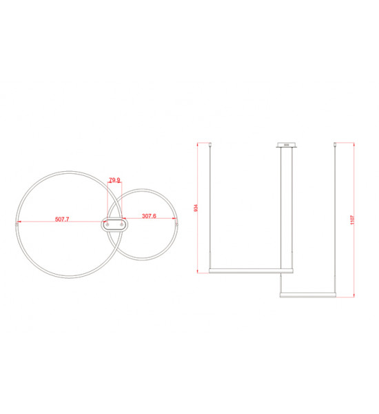 Подвесной светильник Kink Light 08219,33P(3000K) Тор