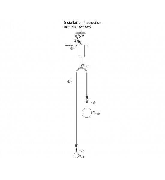 Люстра Kink Light 09488-2,19 Ирэн