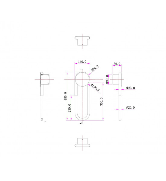 Настенный светильник Kink Light 08273,19(4000K) Канто