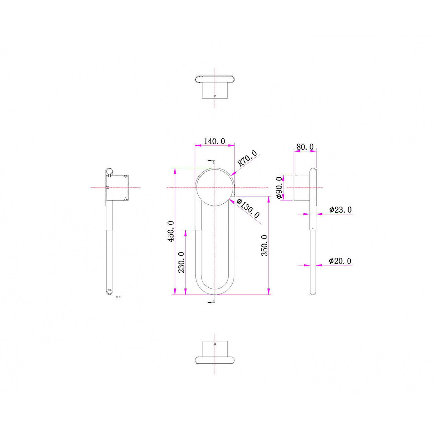 Настенный светильник Kink Light 08273,33(4000K) Канто