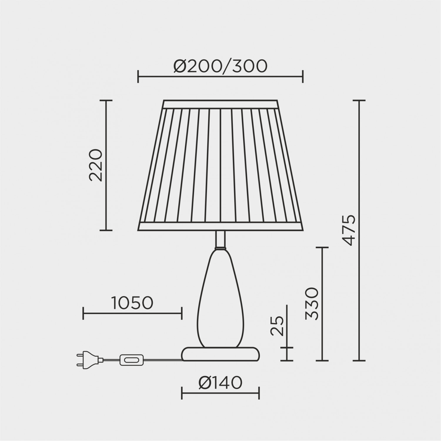 Настольный светильник LED4U L6168 CR