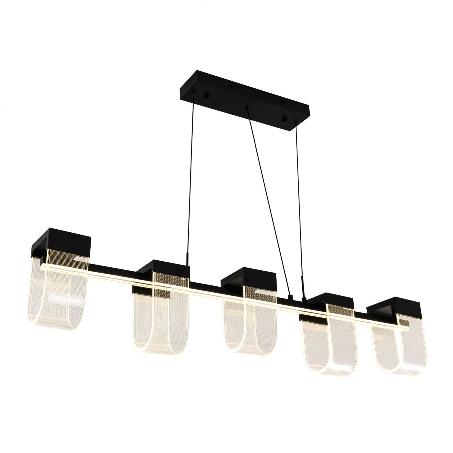 Подвесной светильник LED4U L7707-1200 BK
