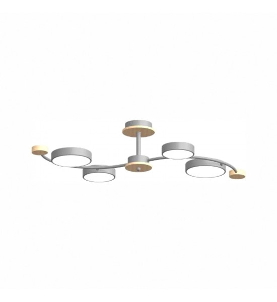 Потолочный светильник LED4U L3206-800 GR Потолочный светильник LED4U L3206-800 GR