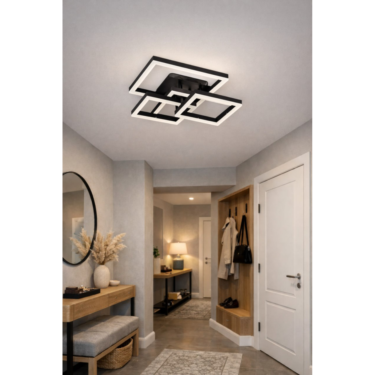 Потолочный светильник LED4U L11015-4 BK