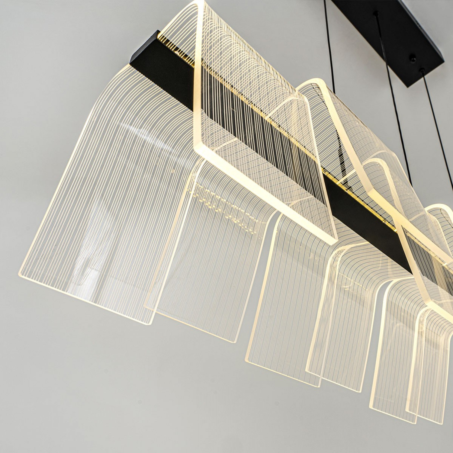 Подвесной светильник LED4U L7709-970 BK