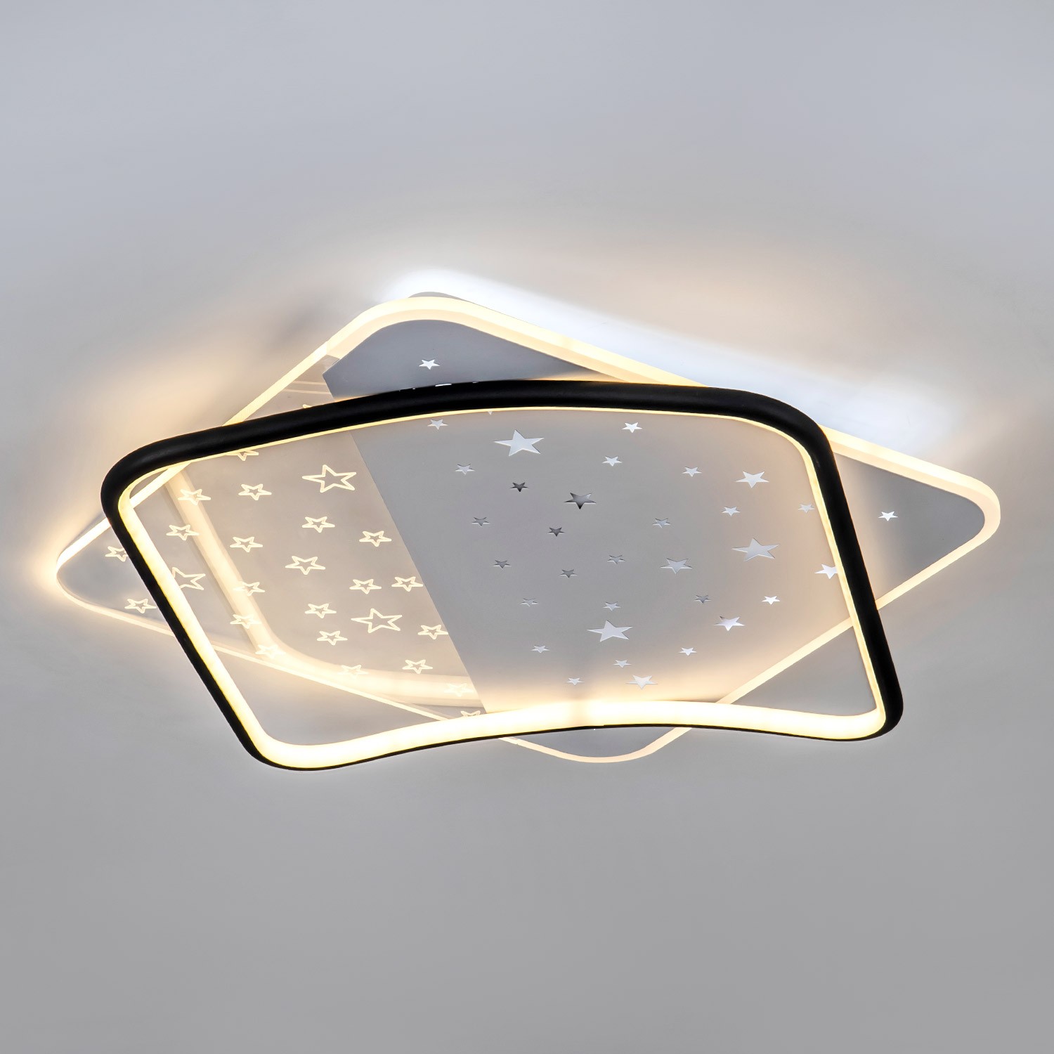 Потолочный светильник LED4U L1037-520 BK