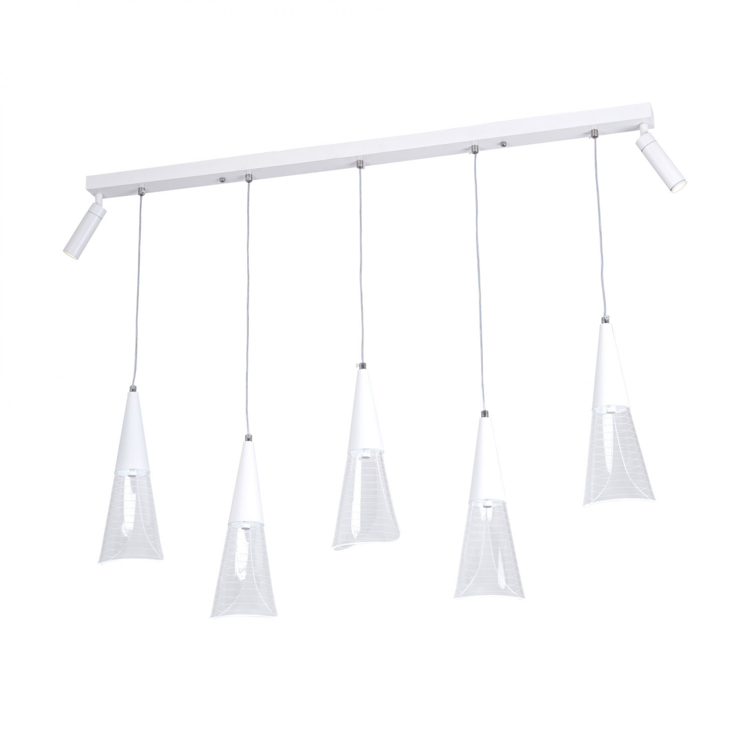 Подвесной светильник LED4U L7105-7 WТ