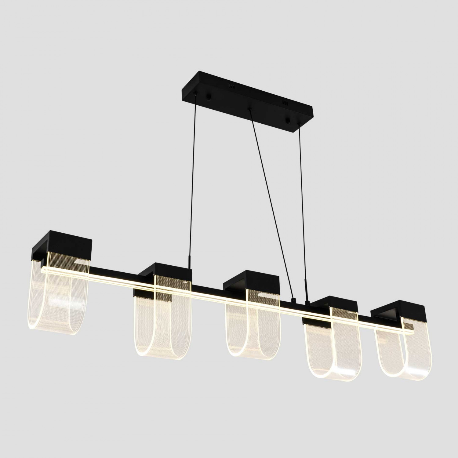 Подвесной светильник LED4U L7707-1200 BK