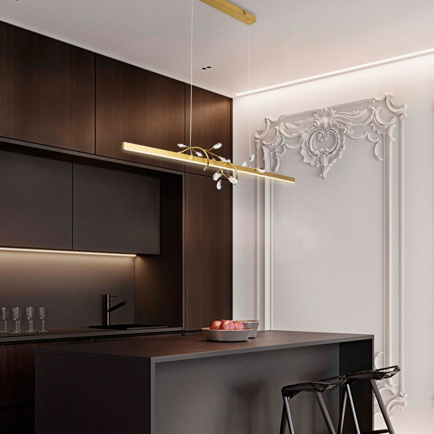 Подвесной светильник LED4U L3103-1200