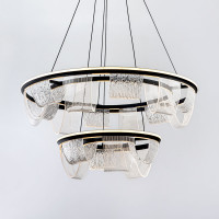Подвесной светильник LED4U L7706-800-460 BK