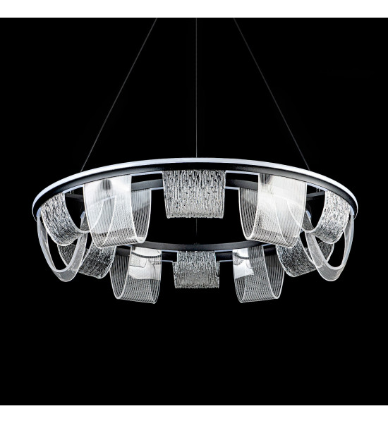 Подвесной светильник LED4U L7706-800 BK Подвесной светильник LED4U L7706-800 BK