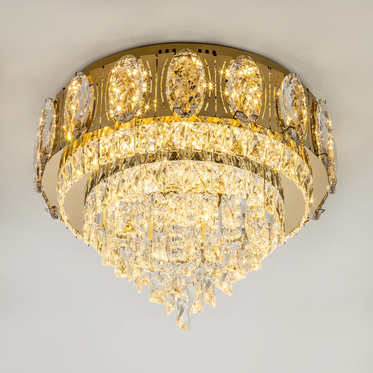 Потолочная люстра LED4U L9438-500 GD с УД