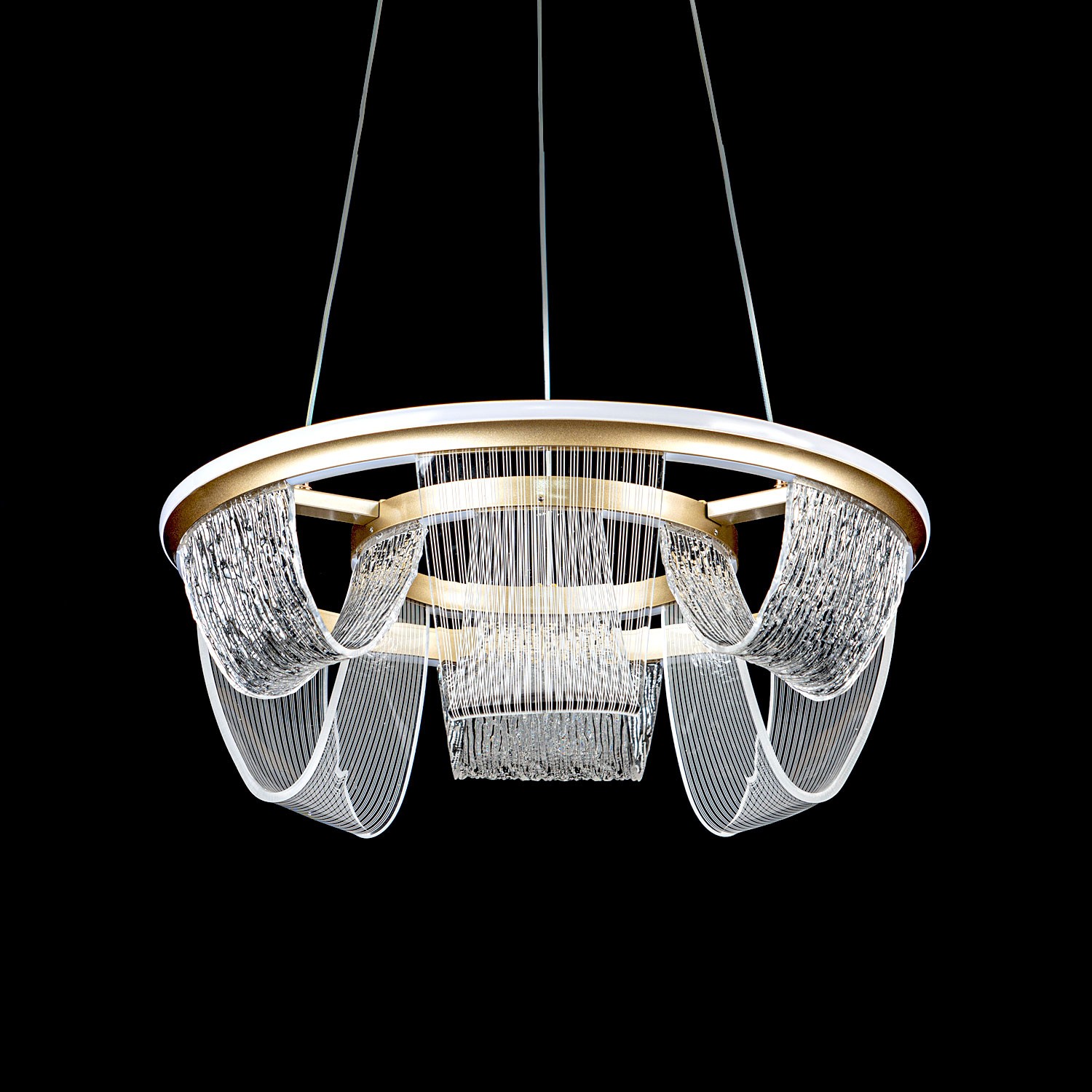 Подвесной светильник LED4U L7706-460 GD