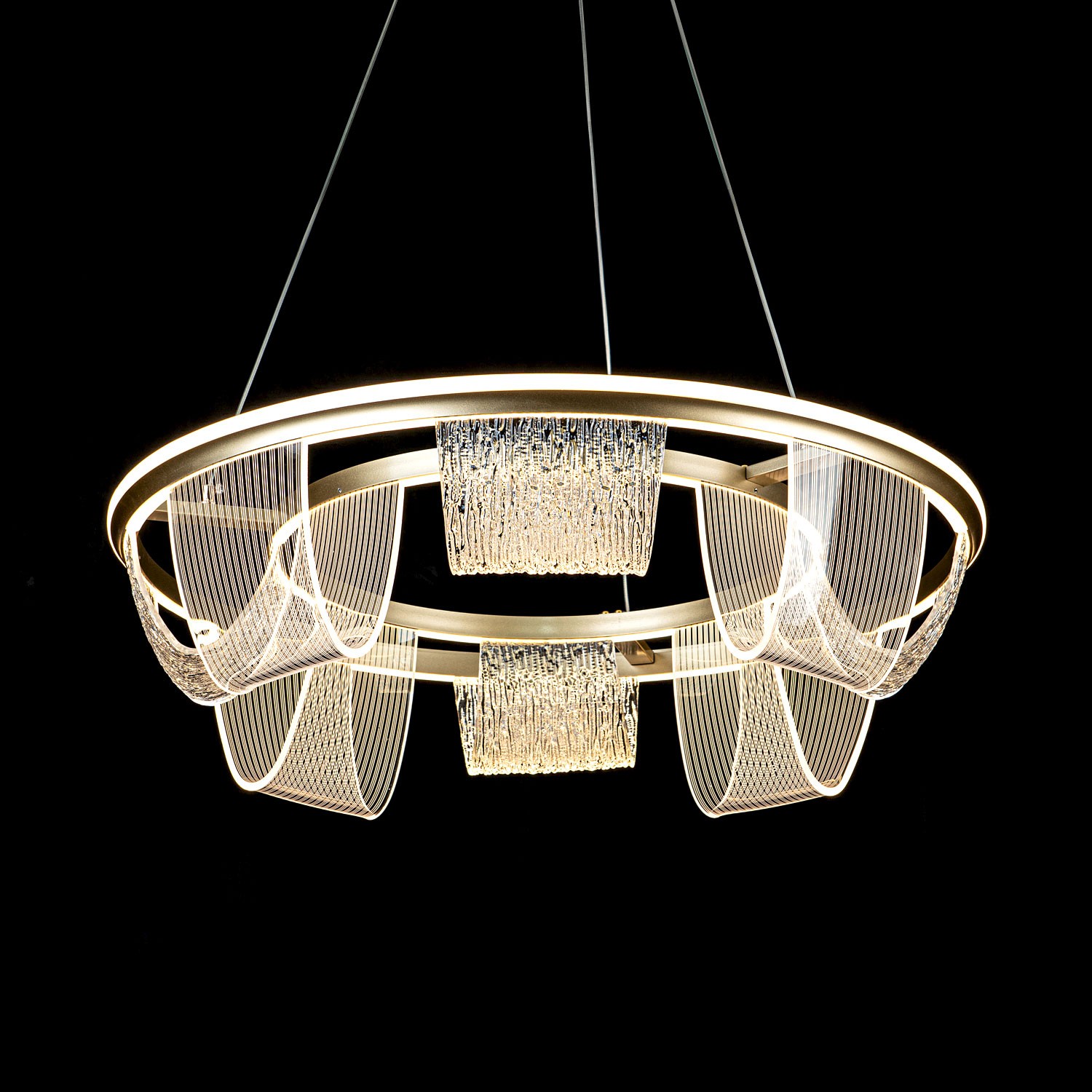 Подвесной светильник LED4U L7706-630 GD