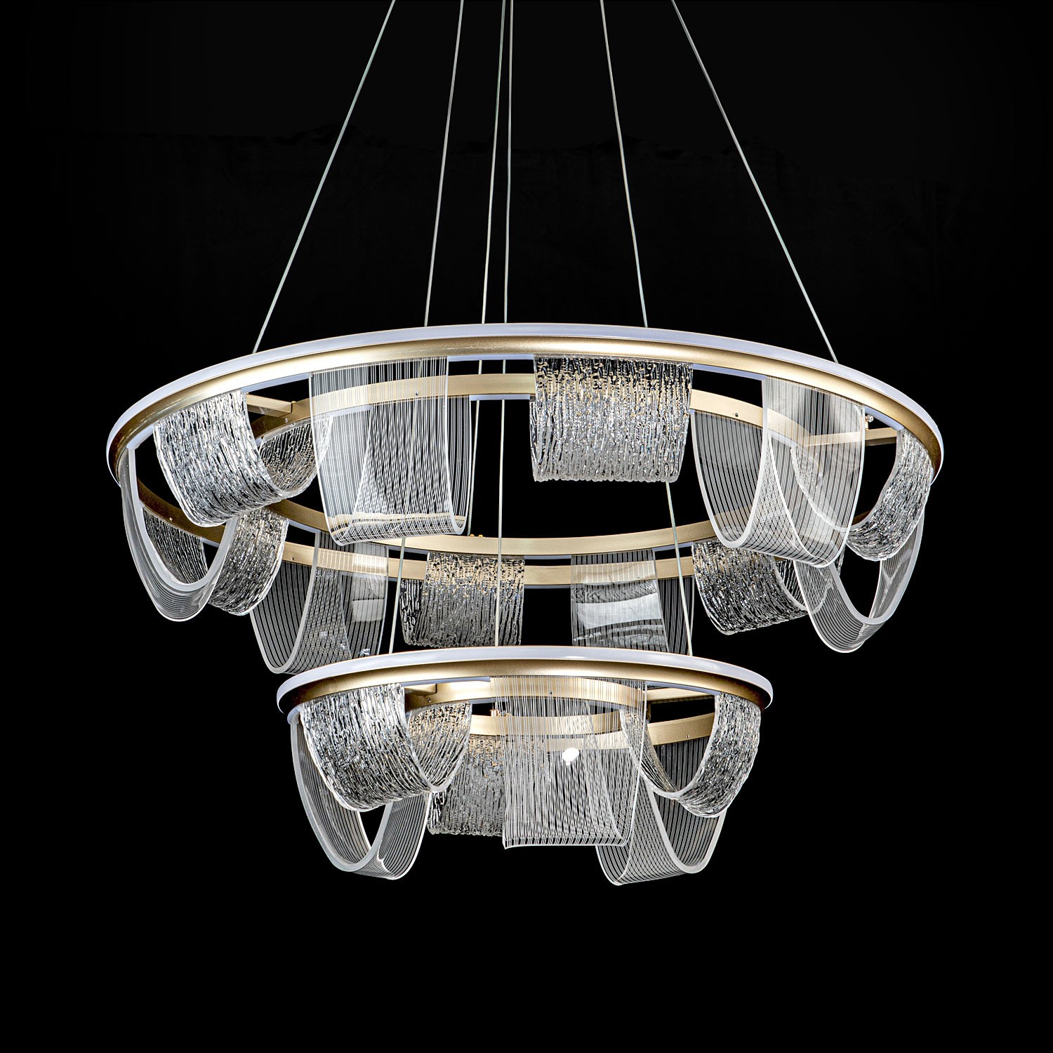 Подвесной светильник LED4U L7706-800-460 GD