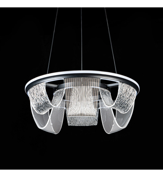 Подвесной светильник LED4U L7706-460 BK
