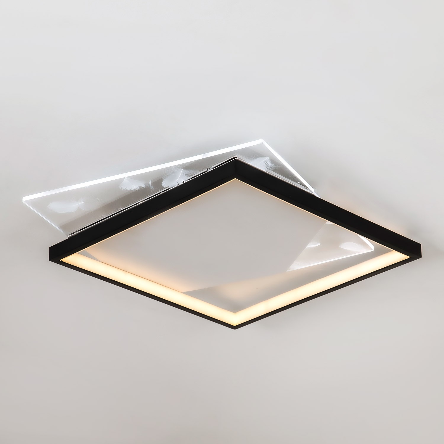 Потолочный светильник LED4U L1042-500 BK