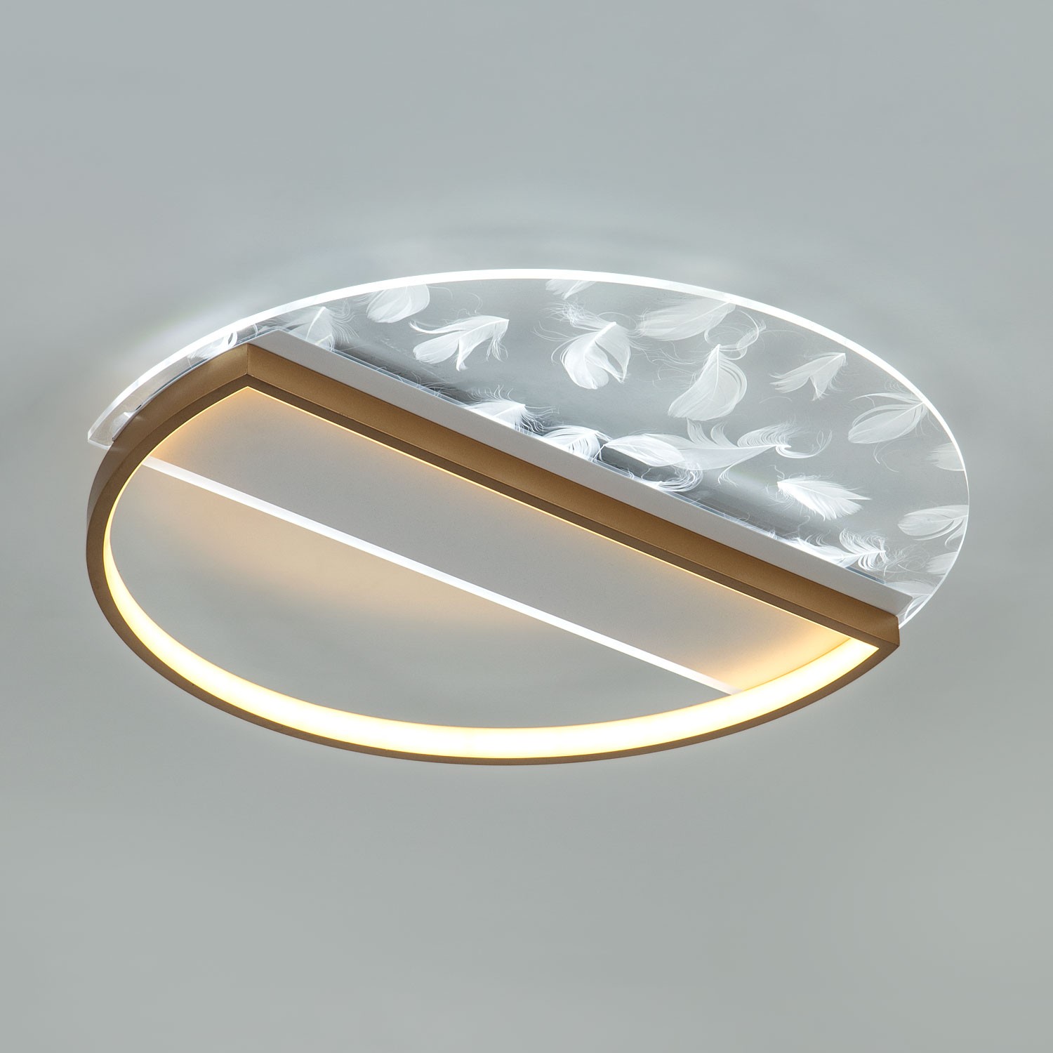 Потолочный светильник LED4U L1043-500 GD
