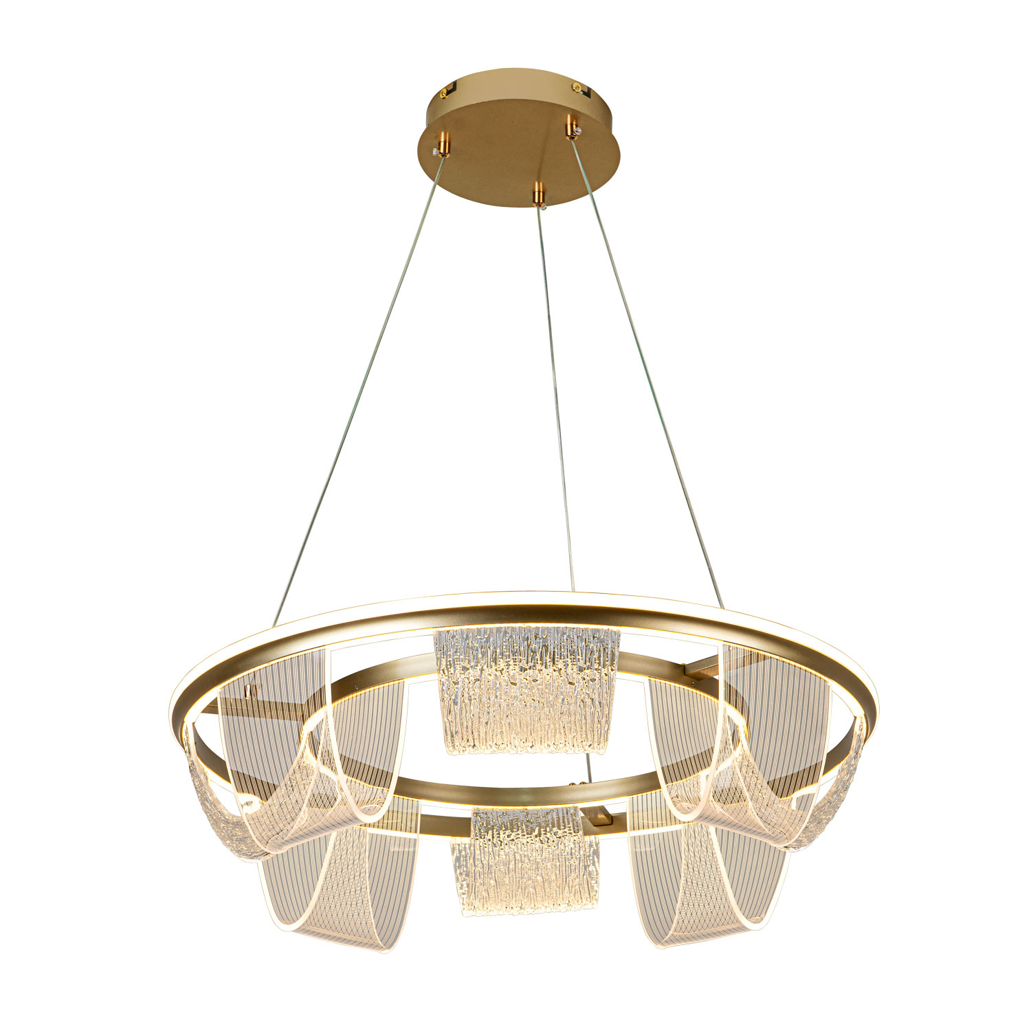 Подвесной светильник LED4U L7706-630 GD