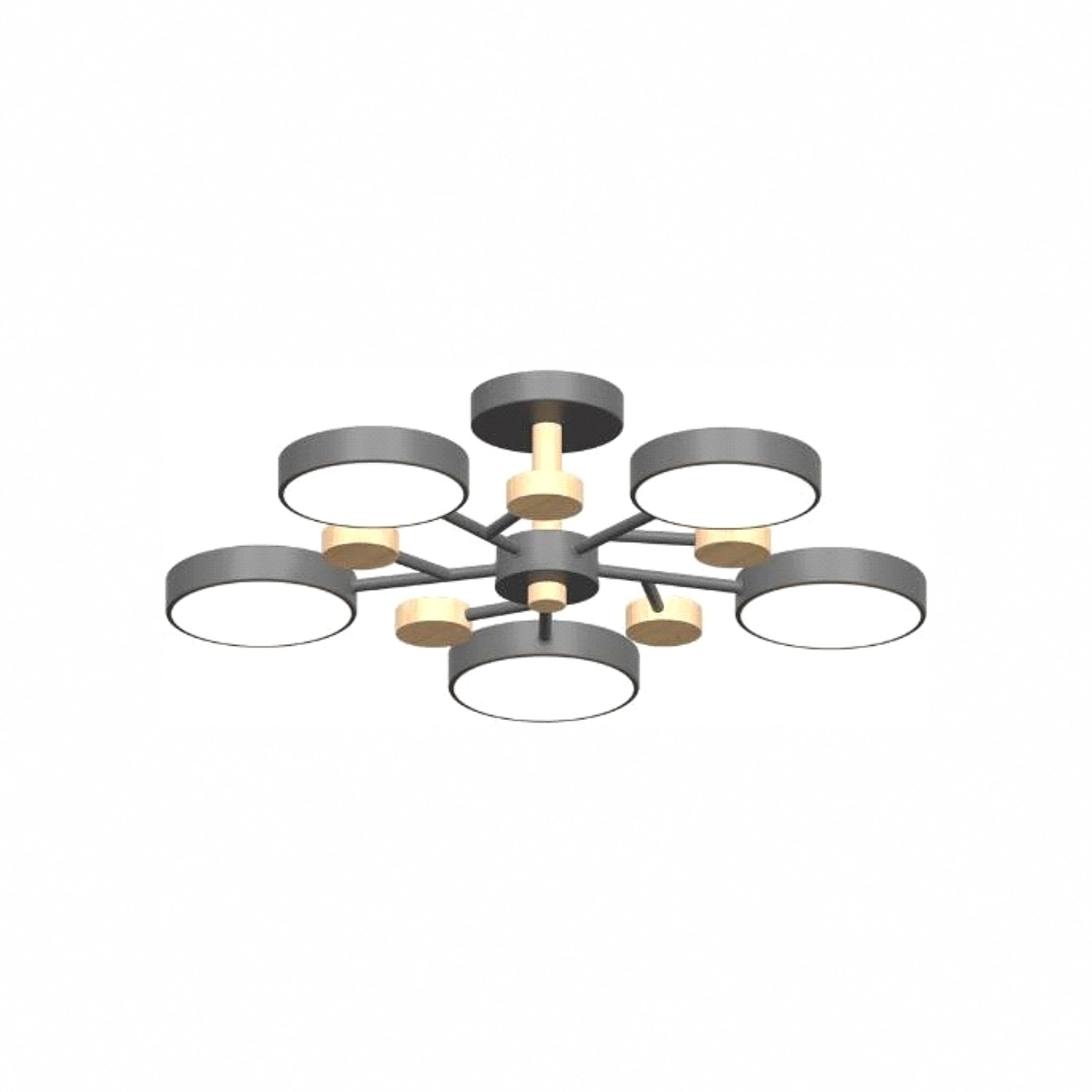 Потолочный светильник LED4U L3204-620 GR