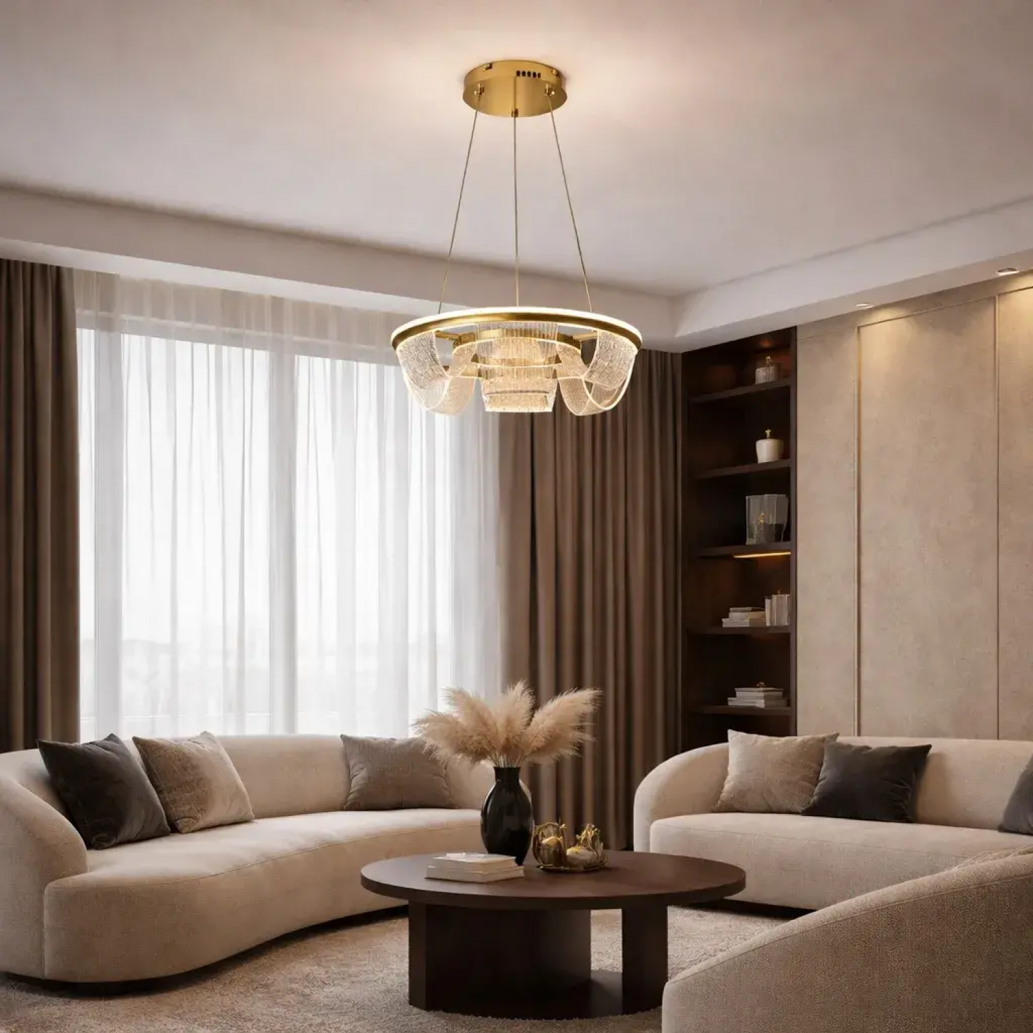 Подвесной светильник LED4U L7706-460 GD