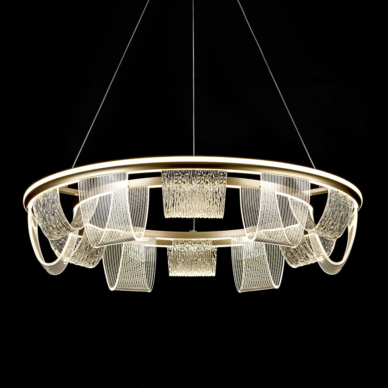 Подвесной светильник LED4U L7706-800 GD
