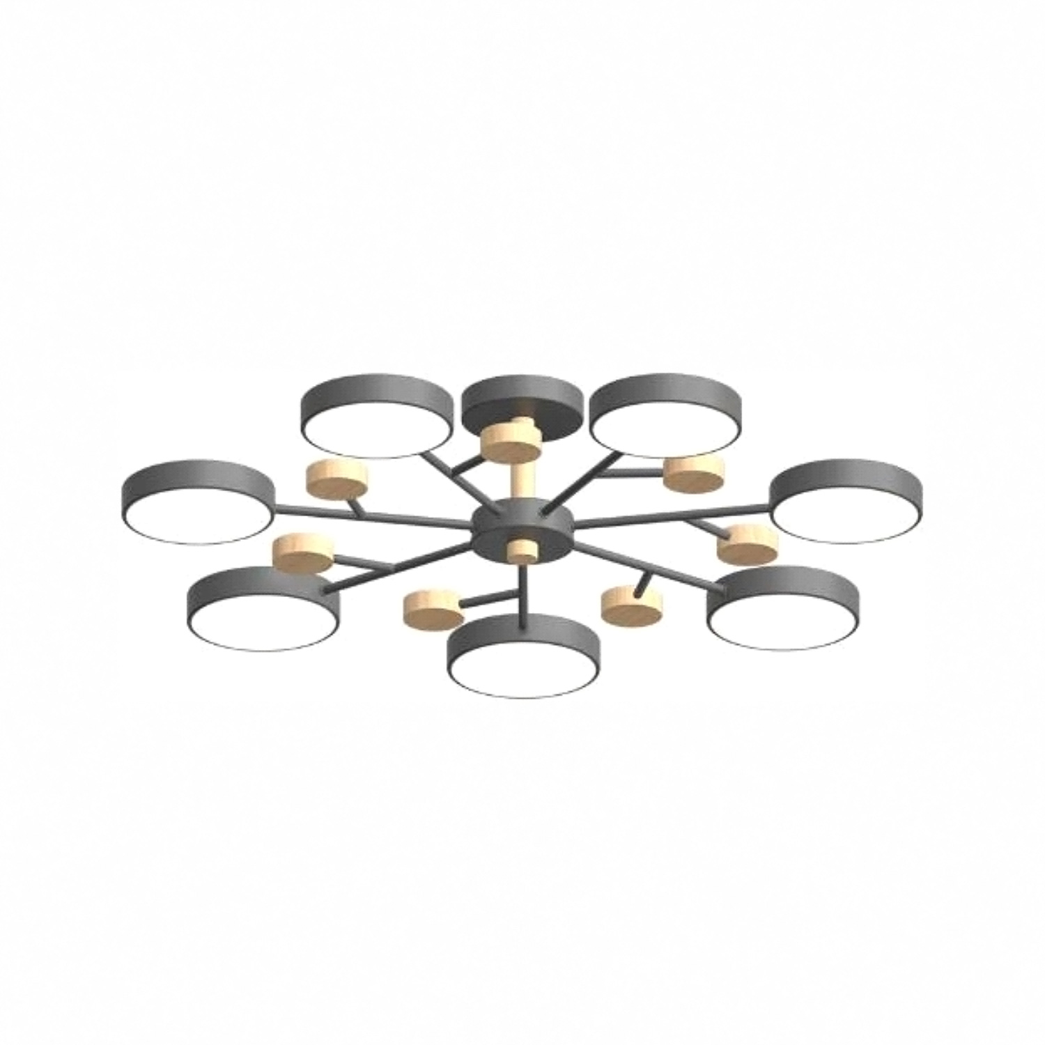 Потолочный светильник LED4U L3205-800 GR