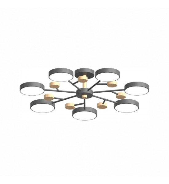 Потолочный светильник LED4U L3205-800 GR Потолочный светильник LED4U L3205-800 GR
