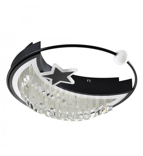 Потолочный светильник LED4U L8024-450 BK Потолочный светильник LED4U L8024-450 BK