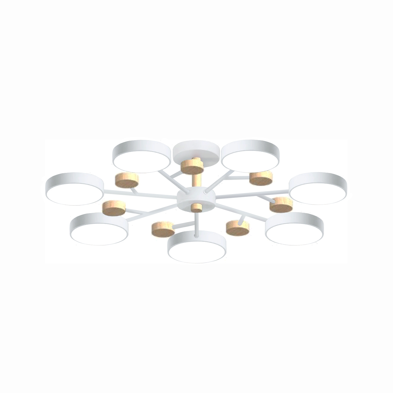 Потолочный светильник LED4U L3205-800 WH