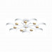 Потолочный светильник LED4U L3205-800 WH